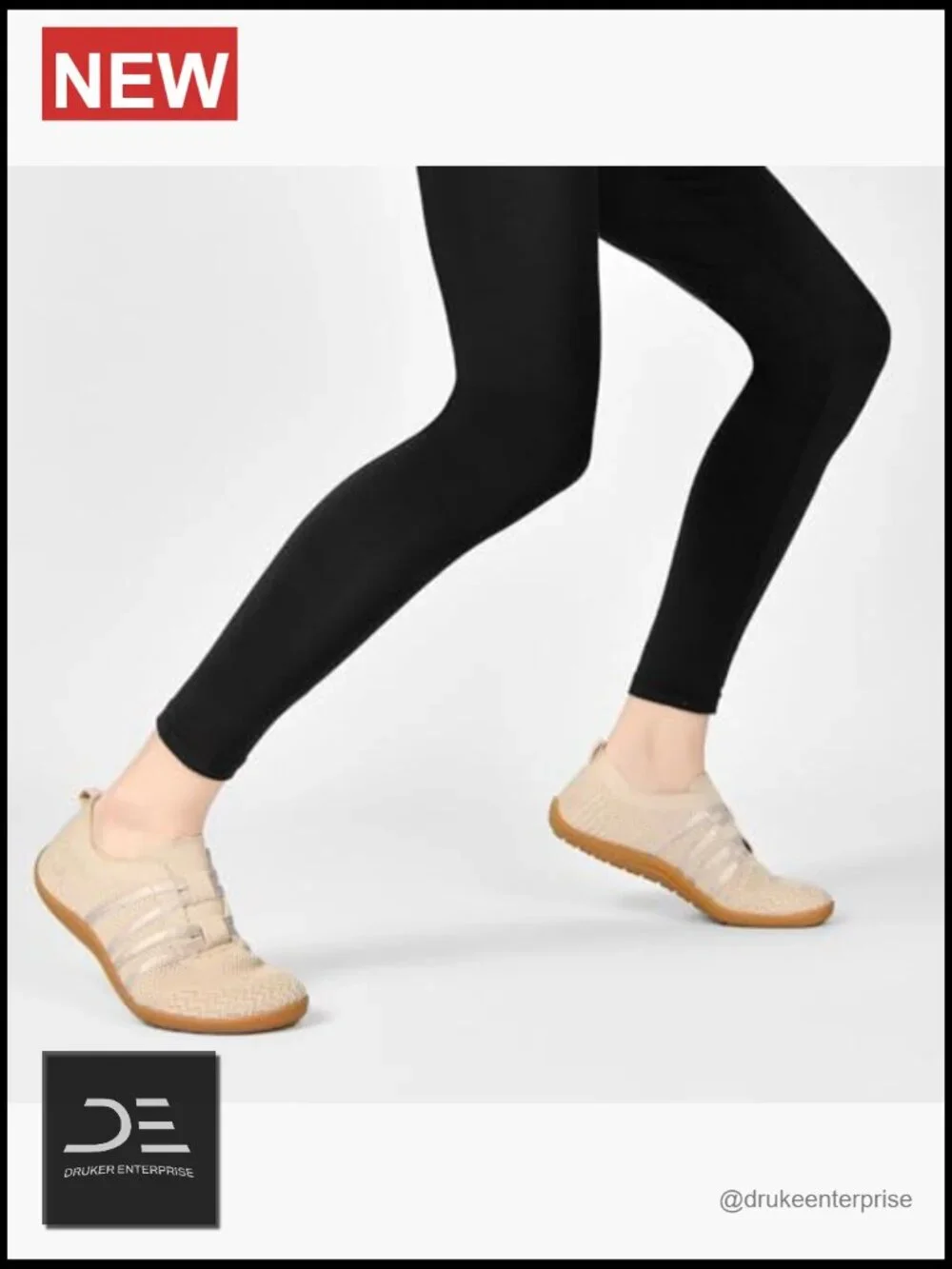 Women's Barefoot Walking Shoes Wide Toe Box Lightweight Knit Athletic Sneakers